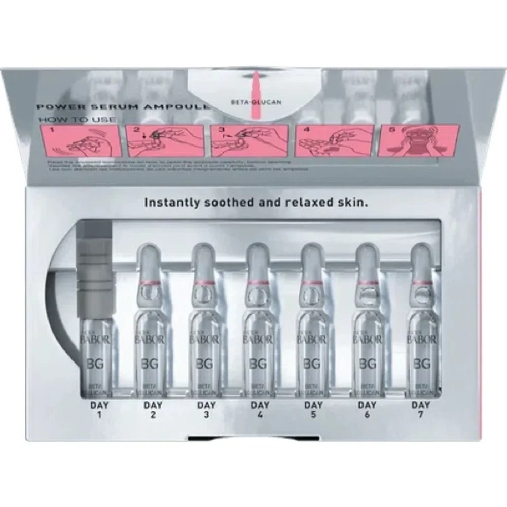 ✨ Doctor BABOR Power Serum Ampoules – Beta-Glucan (7 Ampules / 7-Day System) ✨